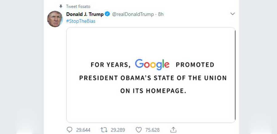 Trump contro Google News